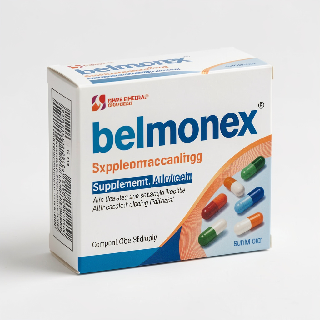 Premium plant-based wellness complex bottle surrounded by fresh botanical ingredients